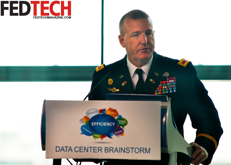 Col. Chris Miller at the Data Center Brainstorm