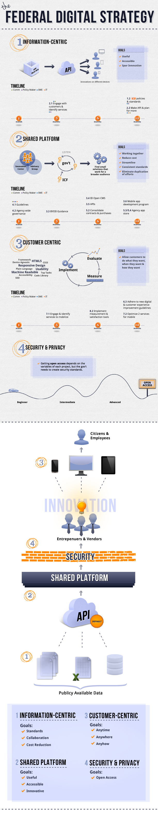 Federal Digital Strategy Infographic