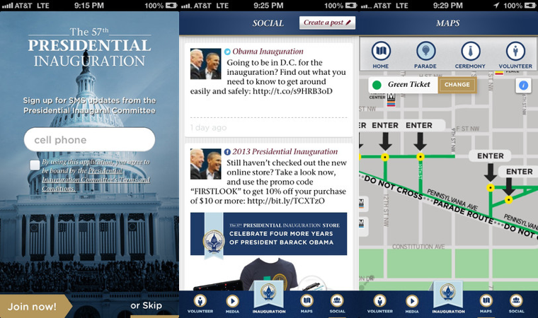 Inauguration App