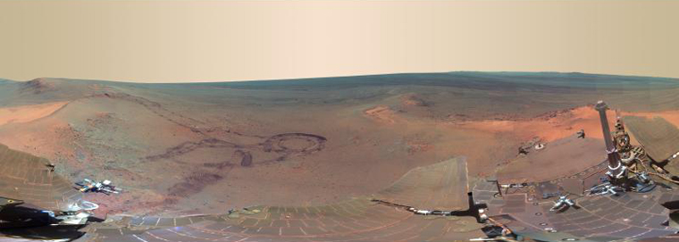 NASA image of Mars