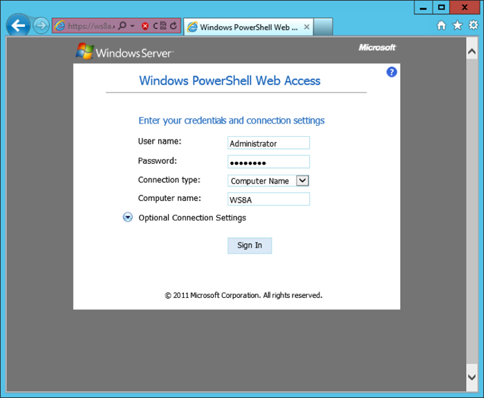 Windows Server 2012 screen shot 2