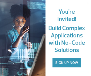 Register for a webinar on no-code solutions