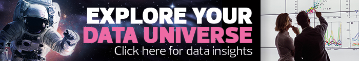 Explore your data universe CTA