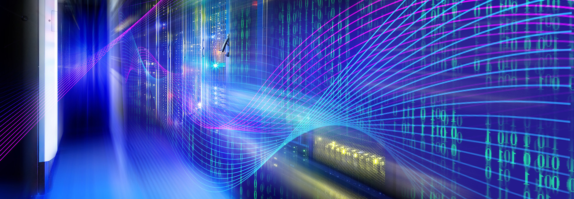 Data center with data 