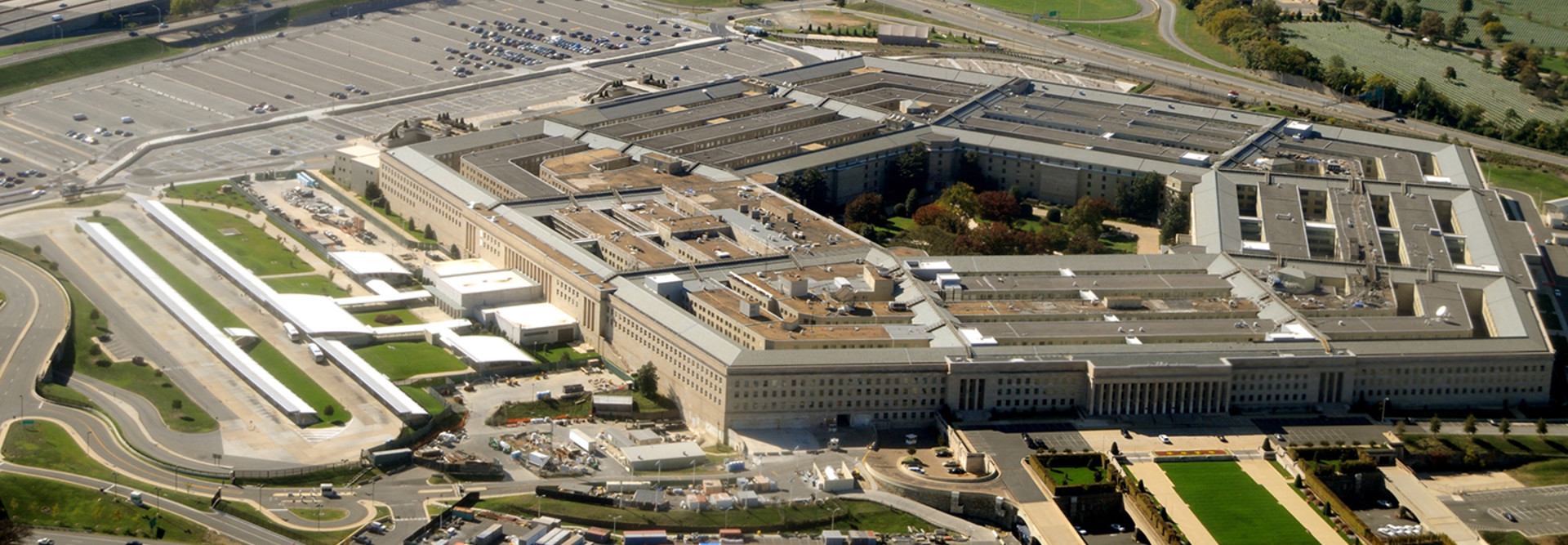Aerial view of the Pentagon 