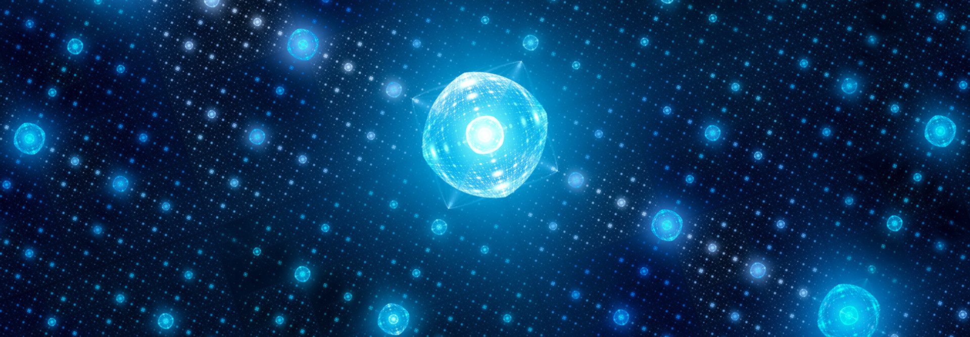 Quantum computing illustration 