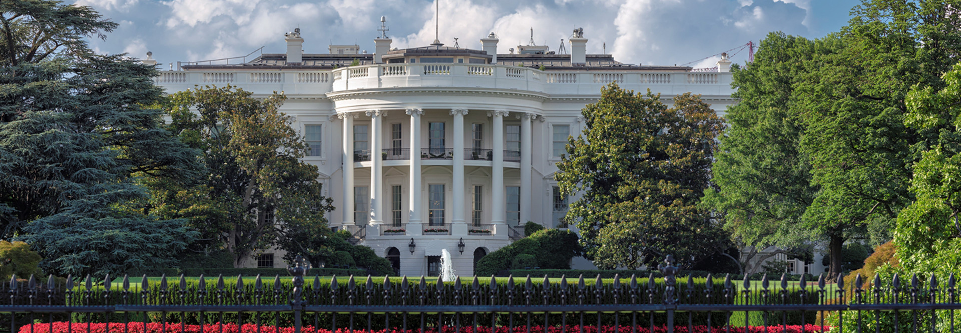 White House in summer 