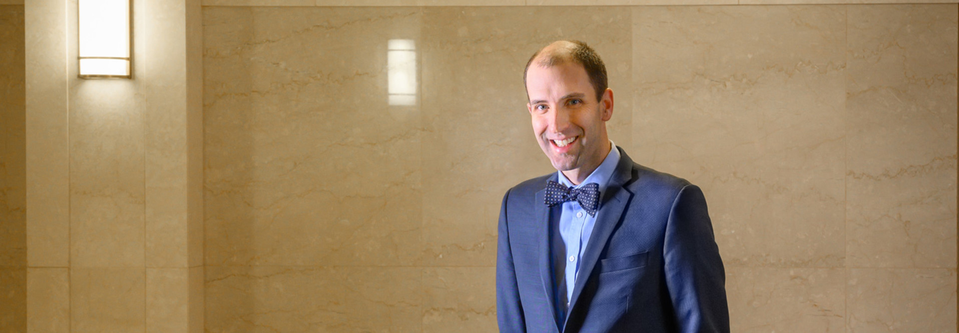 Dr. Neil Evans of the Department of Veterans Affairs treats patients in their own homes using telehealth technology.