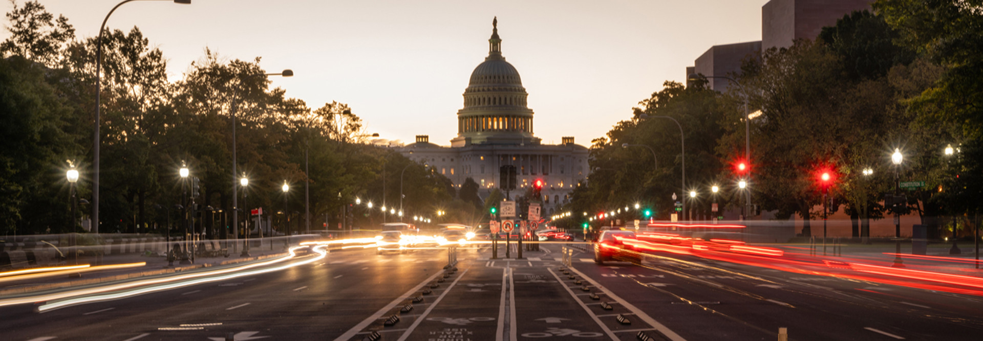 Washignton DC at sunrise 