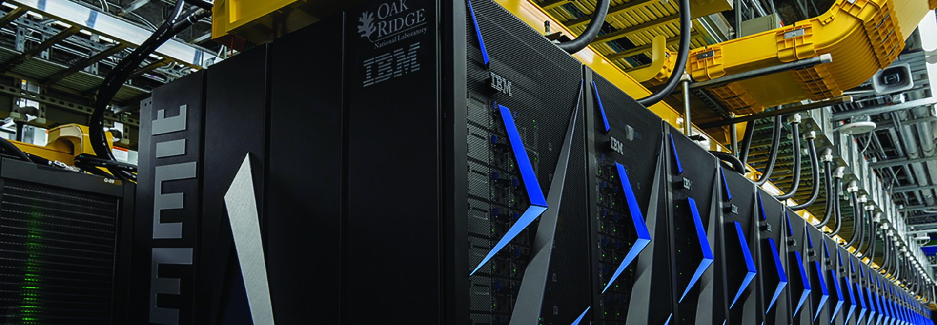 IBM supercomputer named Summit at Oak Ridge National Laboratory