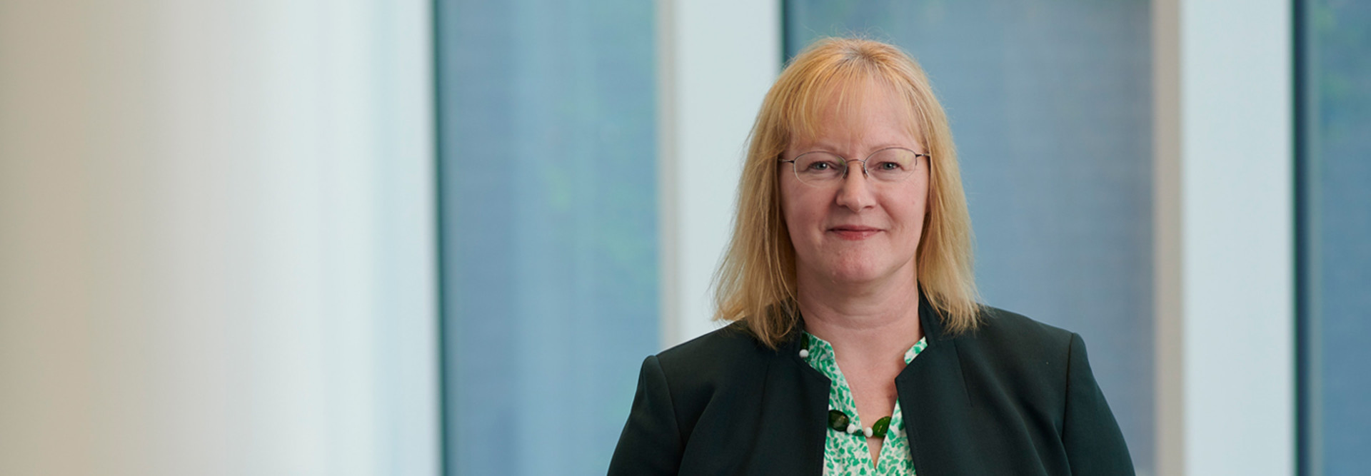 Joyce Corell leads  efforts at the National Counterintelligence  and Security Center to protect the nation’s  technology supply chain.