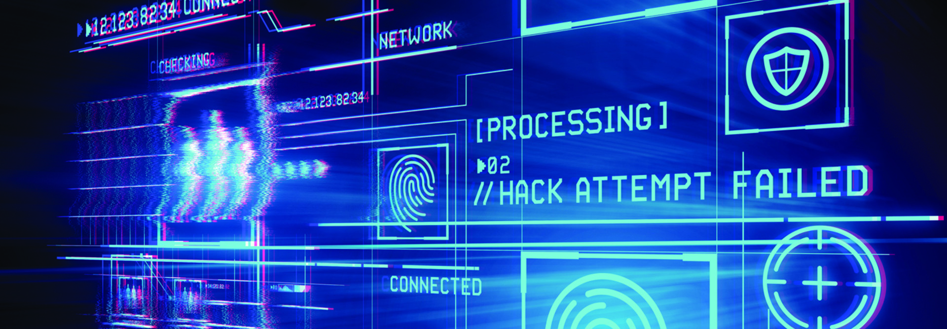 screen with text saying hack prevented