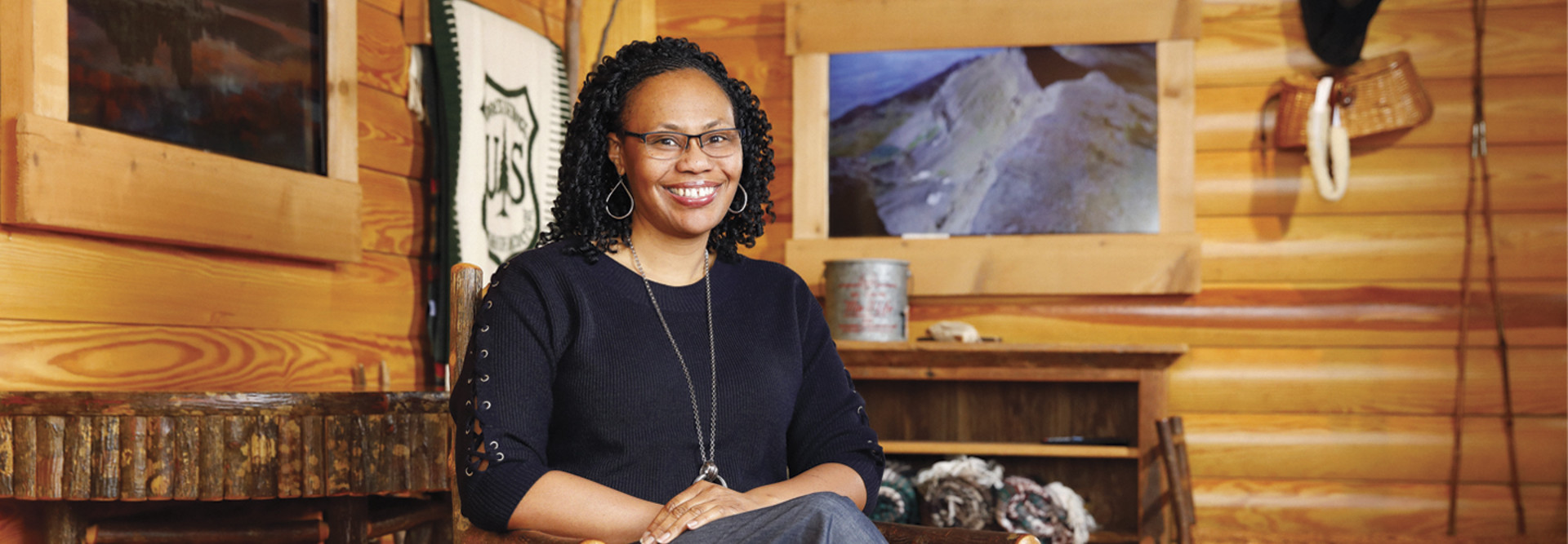 Robin Key, system accountant at the Forest Service who oversees the agency’s POS system. 