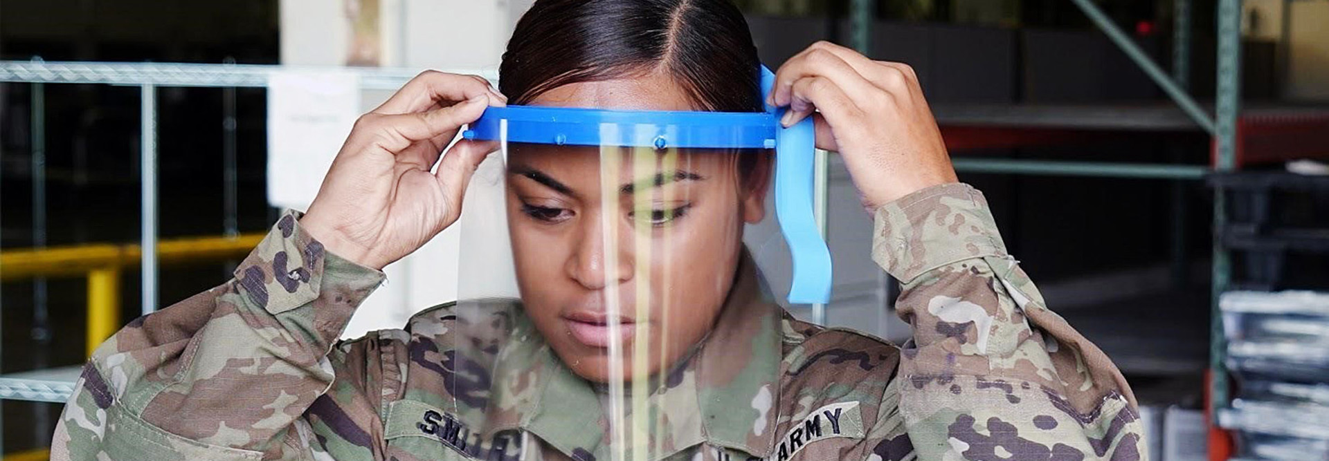 3D printed face shield