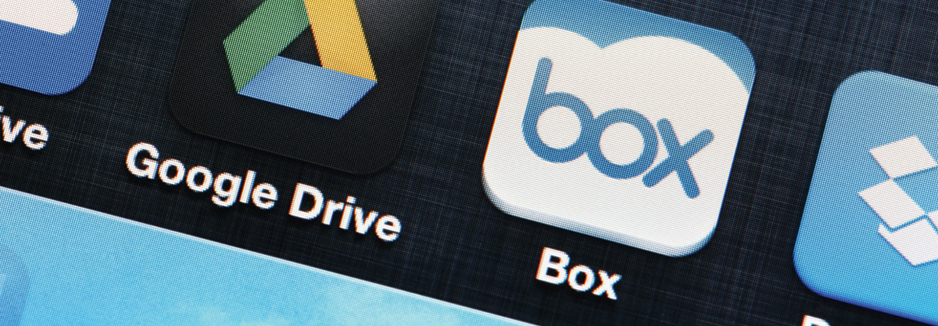 Cloud storage apps 