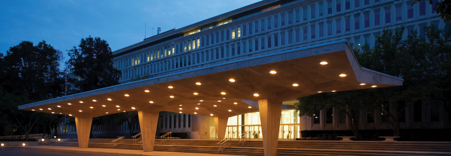 The CIA's Original Headquarters Building in Langley, Va.