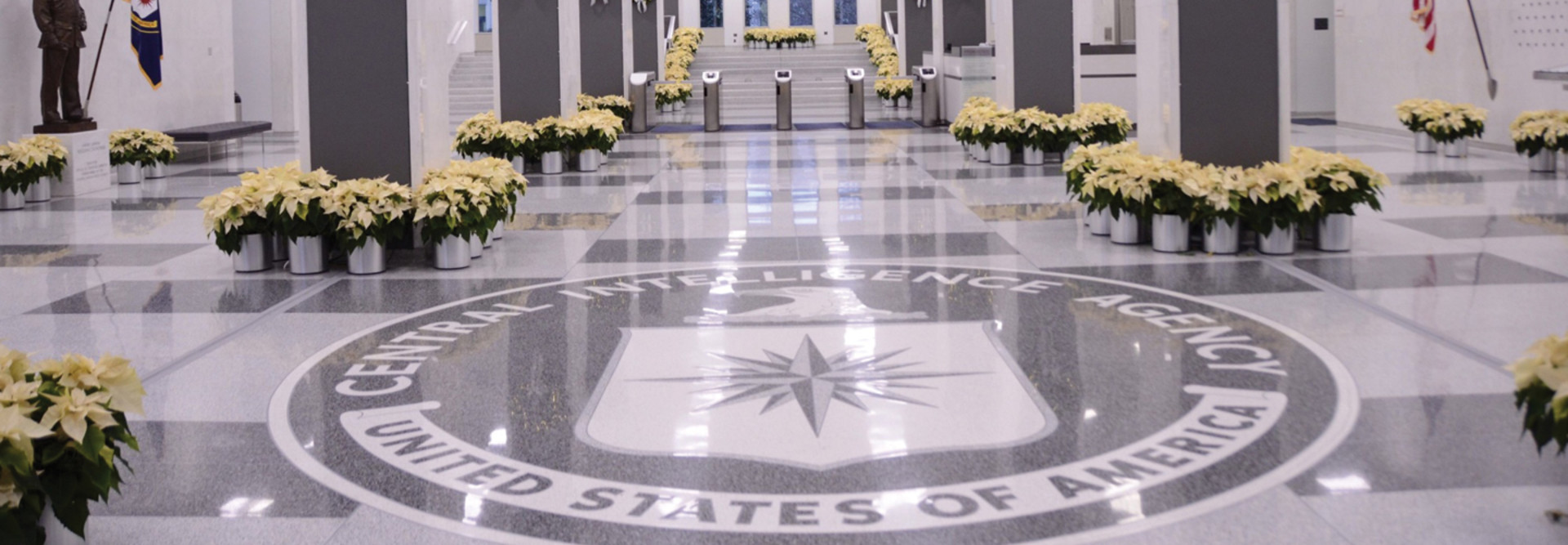 CIA headquarters lobby