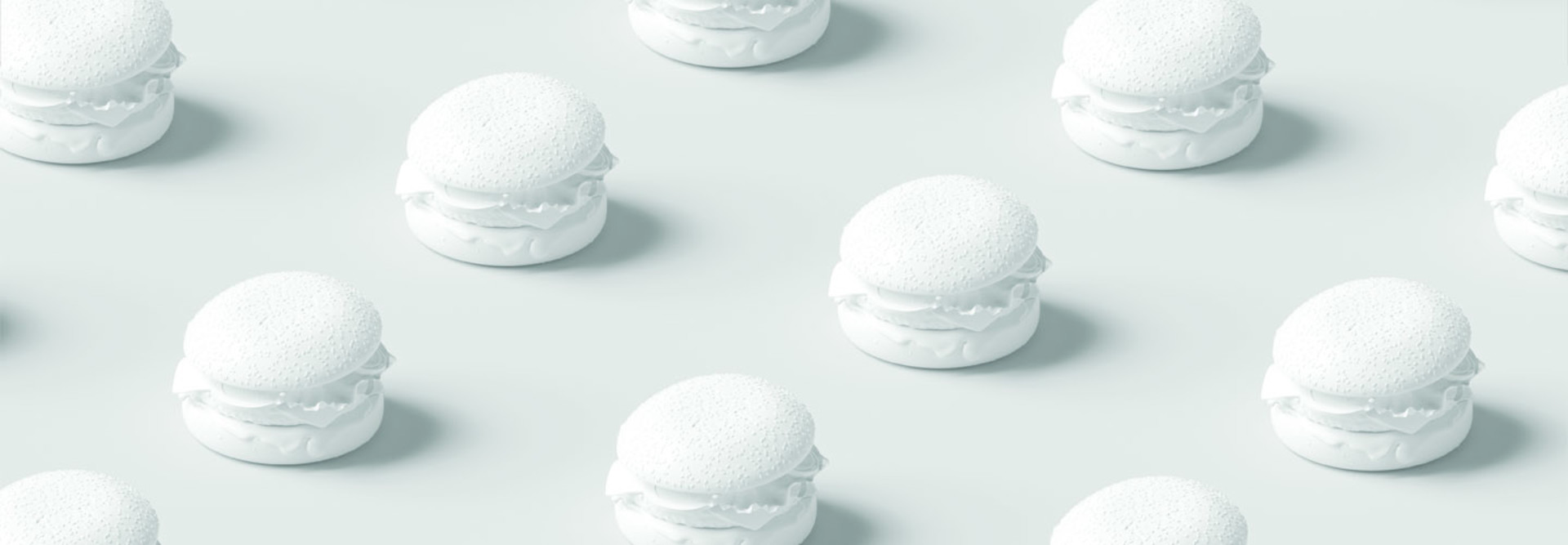 white hamburgers