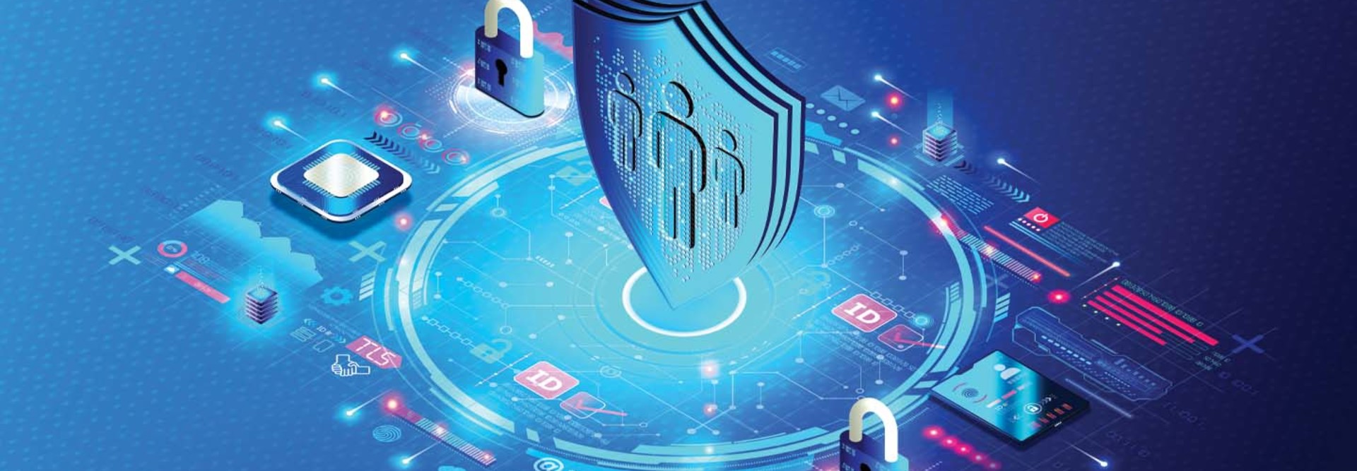 Illustration of zero trust