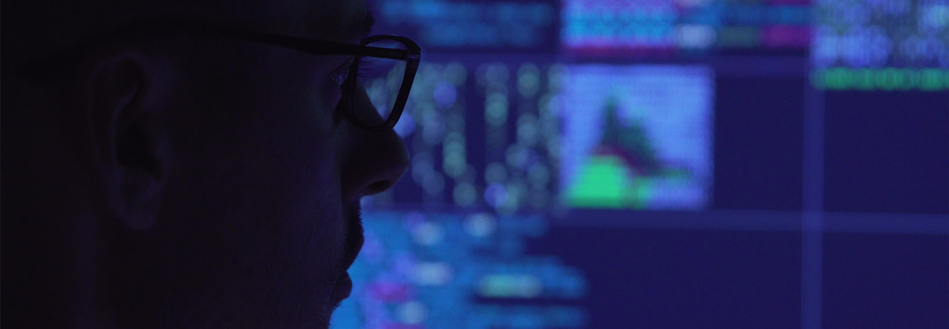 Person working at computer
