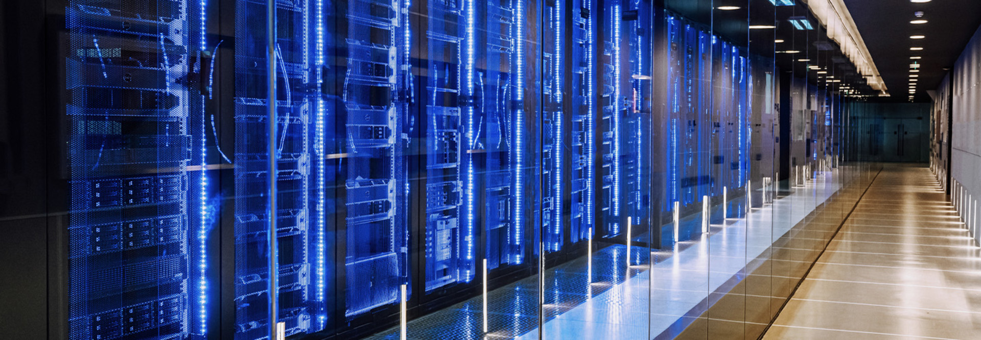 Computer network server room