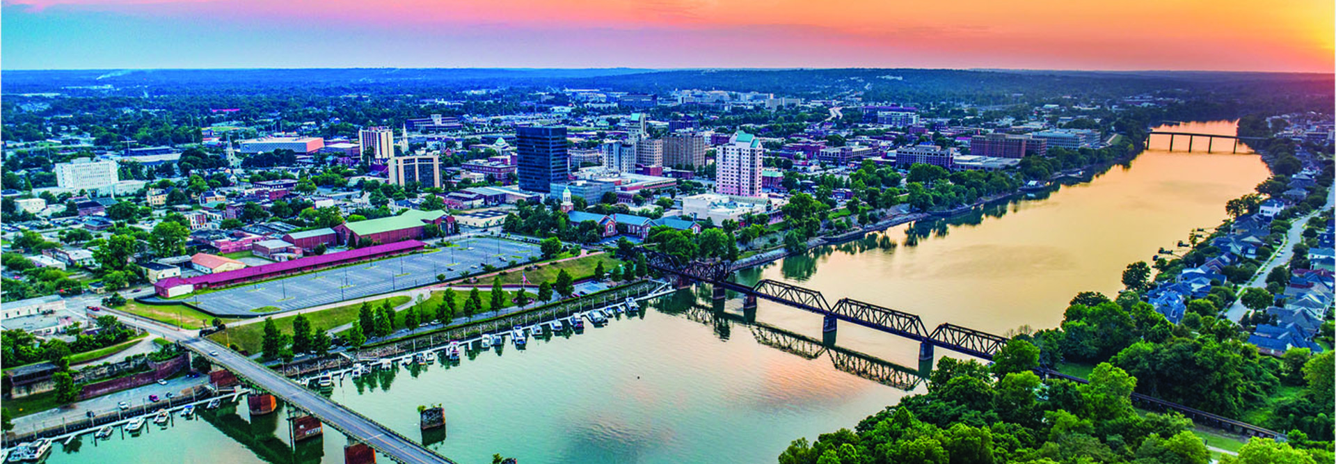 Savannah River and Augusta, Georgia