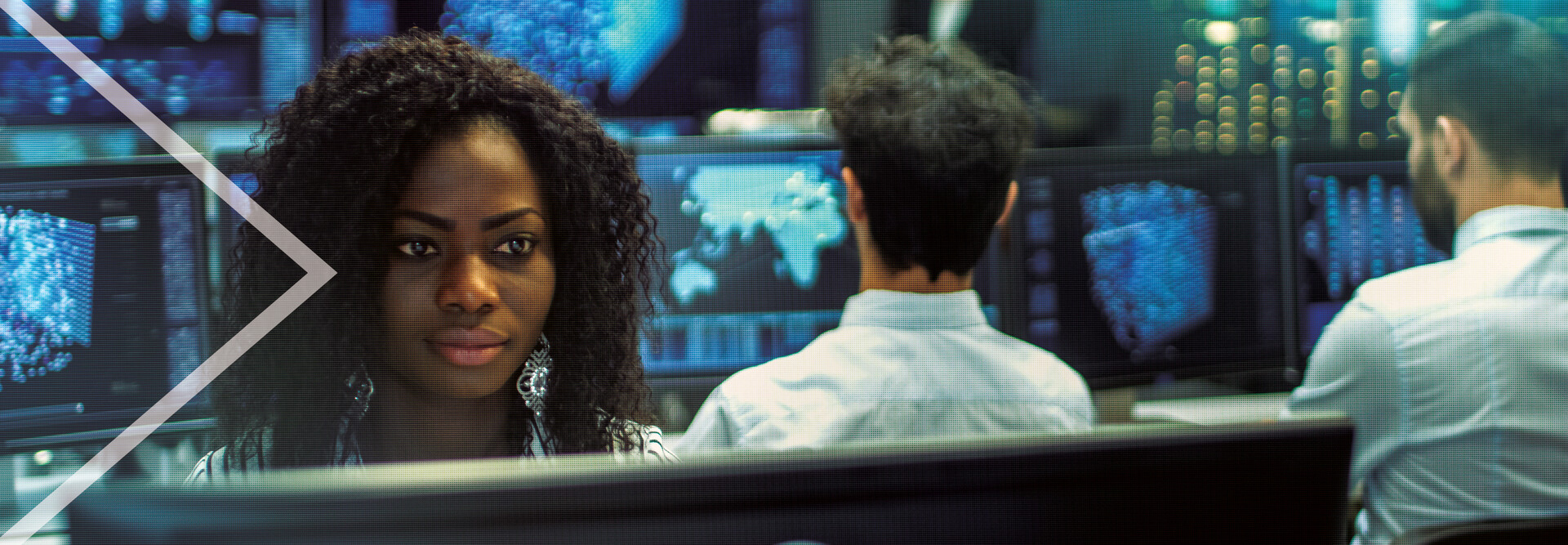 Person working in an office