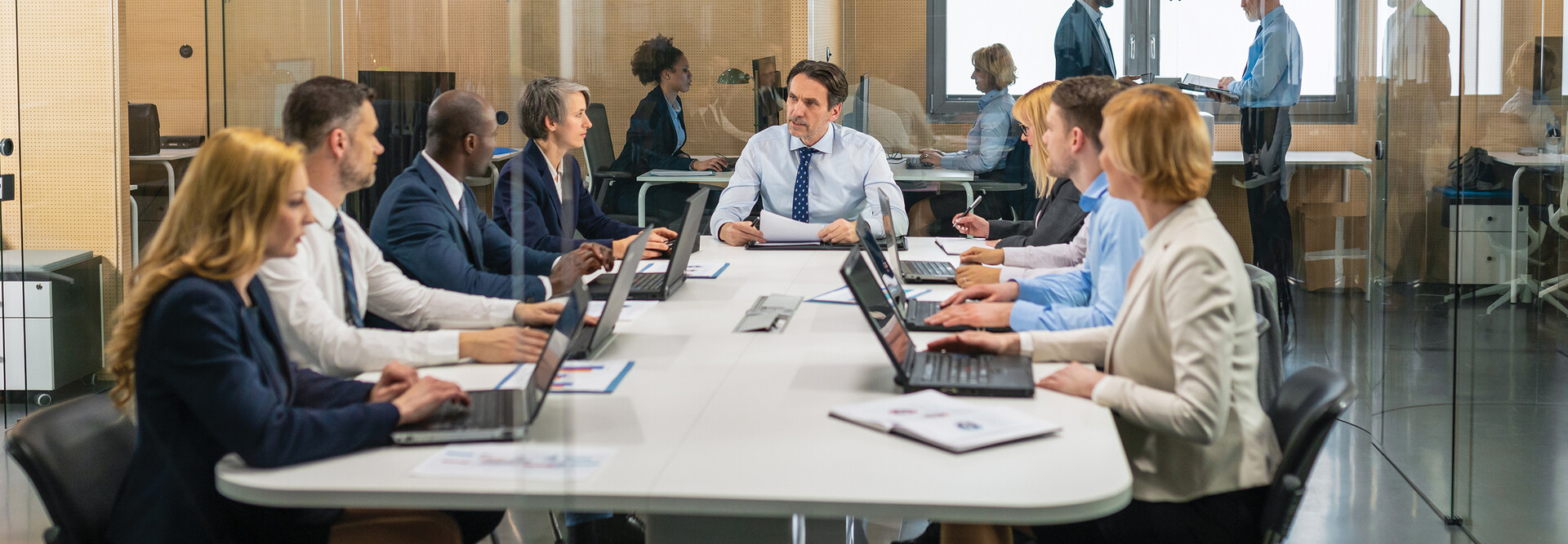People meeting in the office