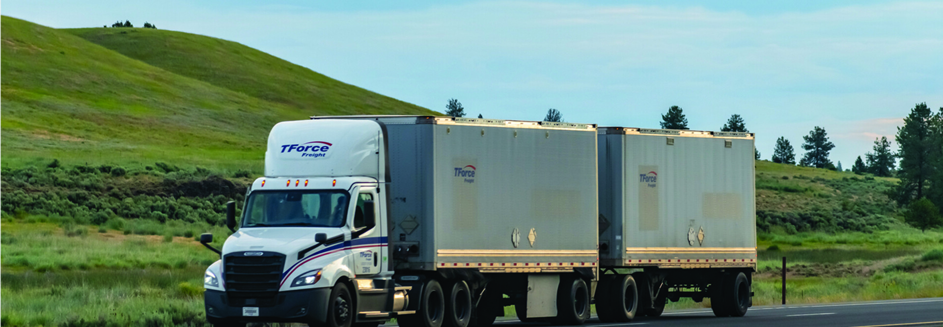 T-Force Freight linehaul semi-truck