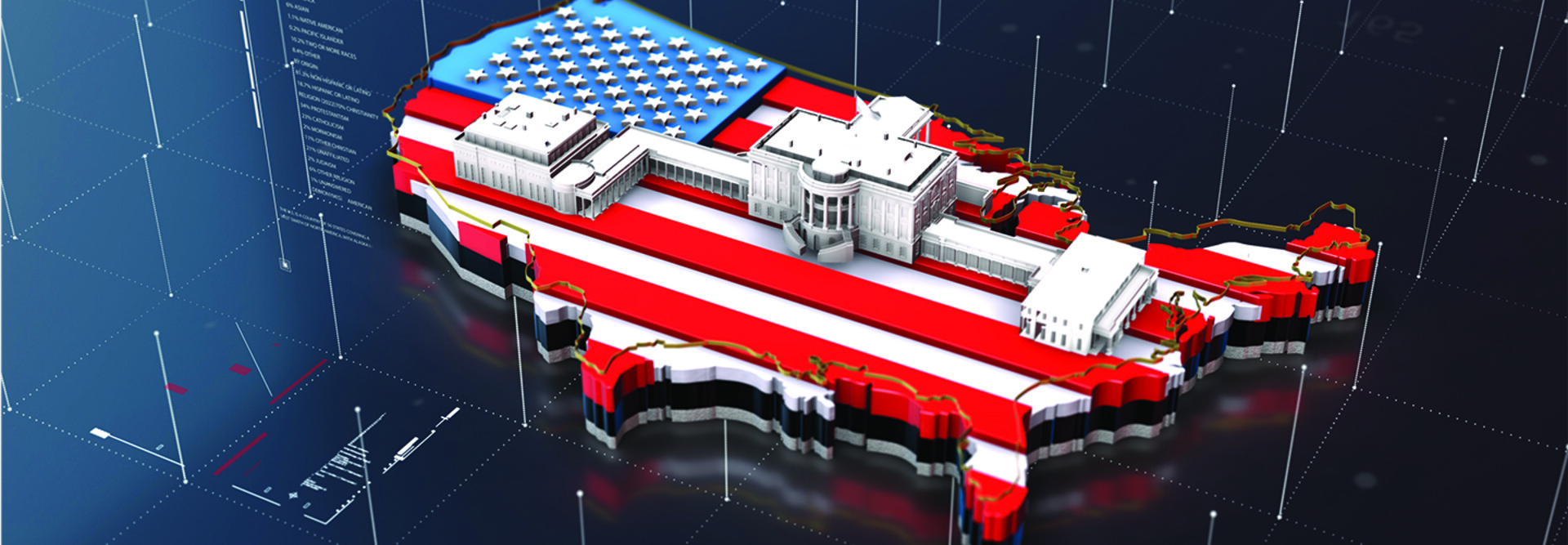 3D White House map 