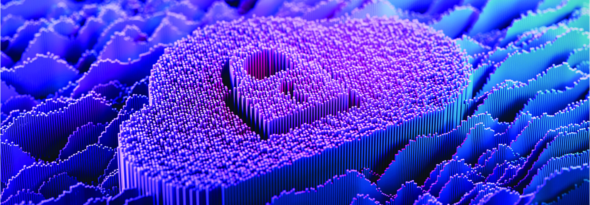Digital Cloud Computing on abstract digital landscape