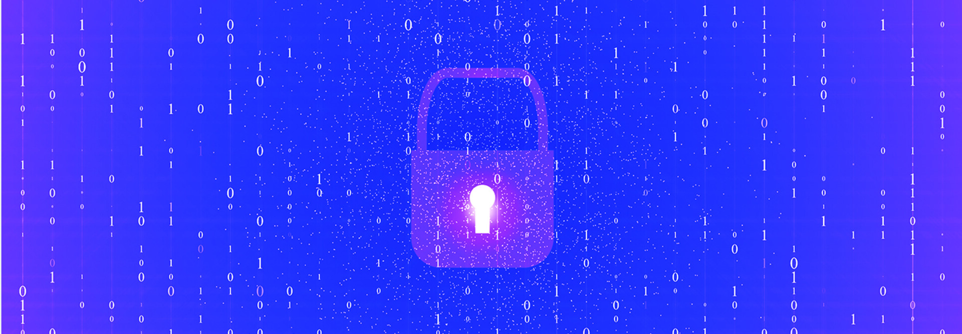 Digital data protection security icon