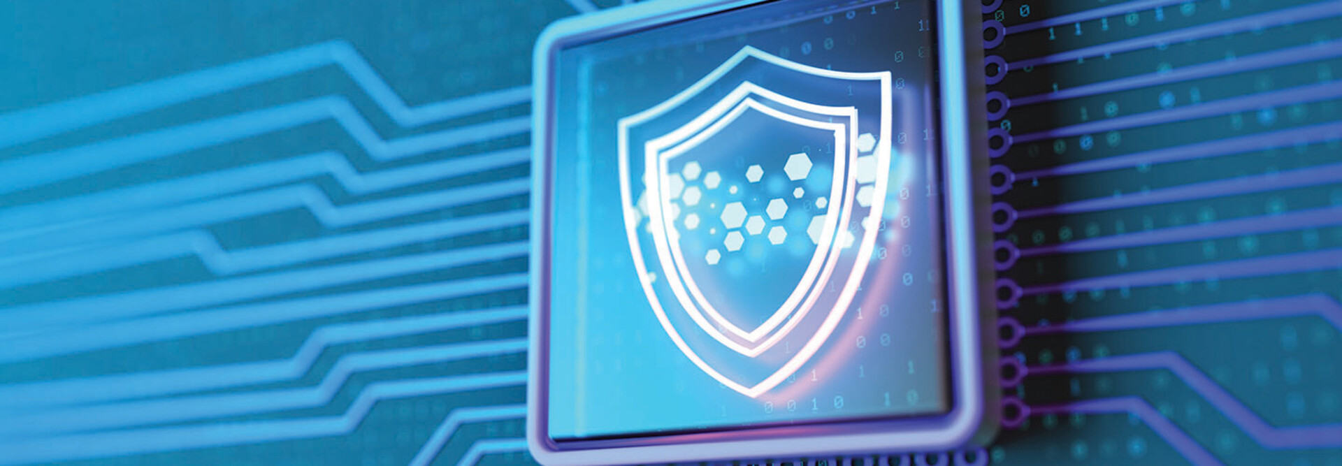 Cyber security symbol