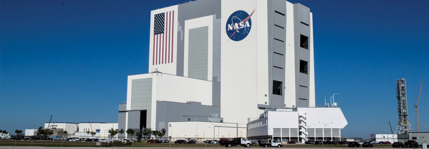 Vehicle Assembly Building at NASA Kennedy Space Center.
