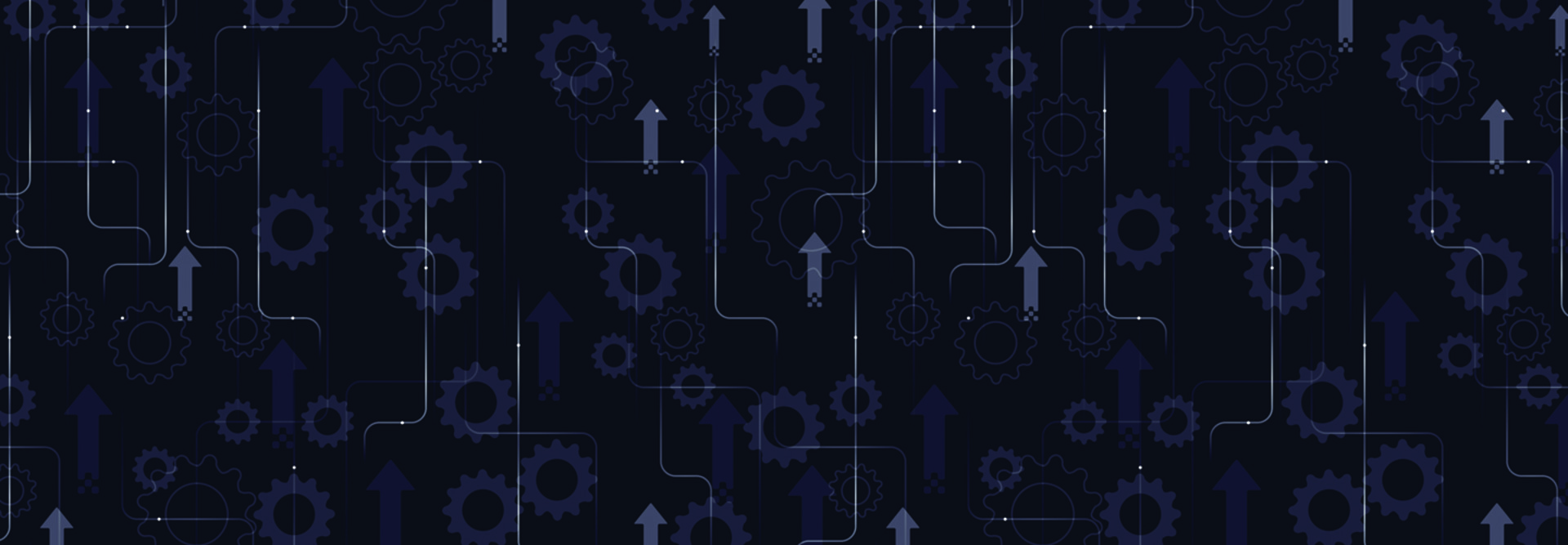 cogs on dark background