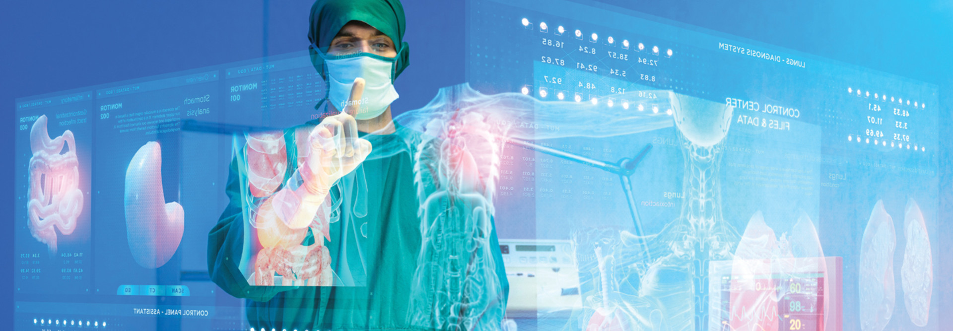VA using augmented reality for surgery 
