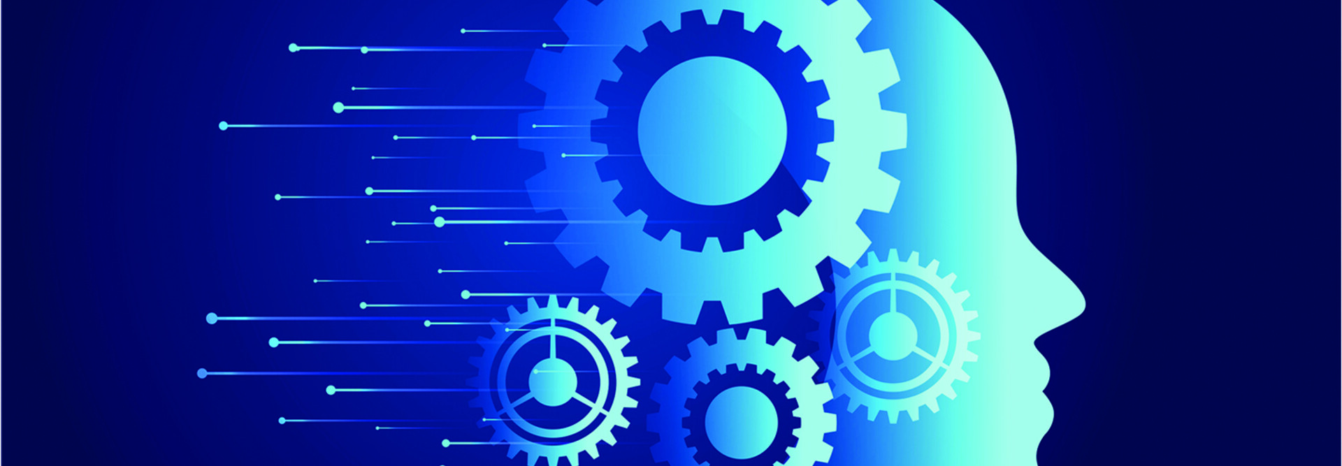 AI web techno big data concept
