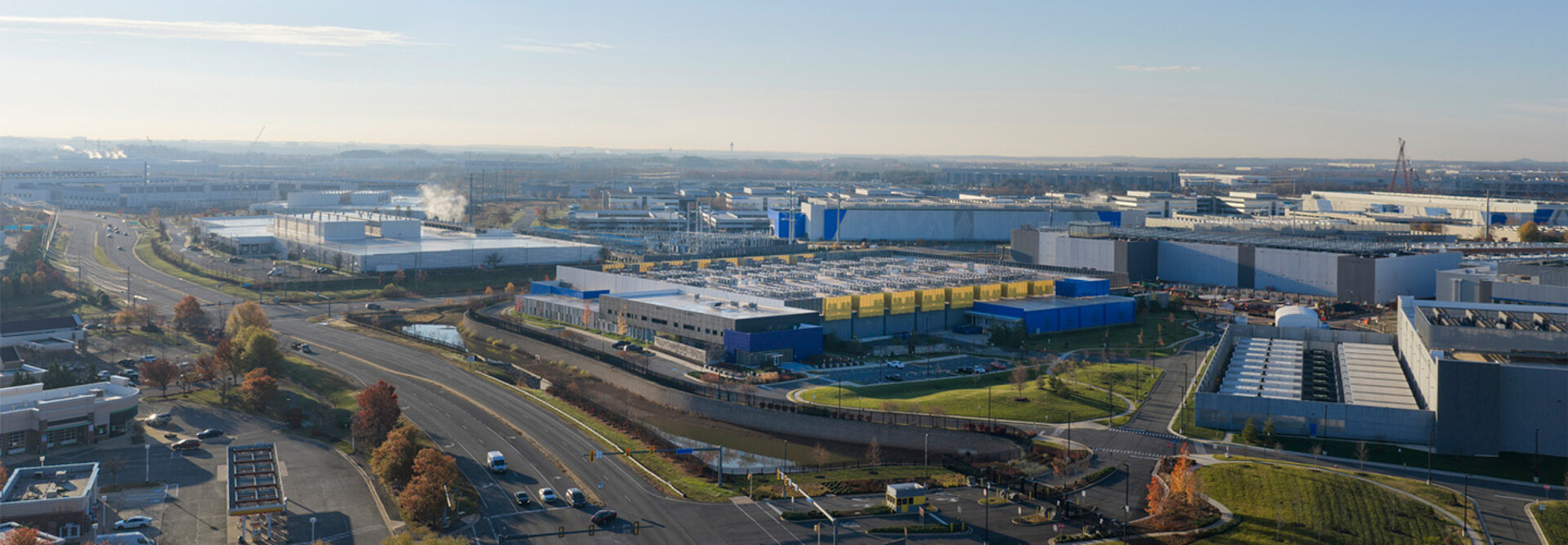 Data centers in Ashburn Virginia