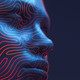 Digital human head concept for AI