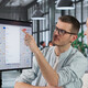 Manager Reviewing Expense Reports