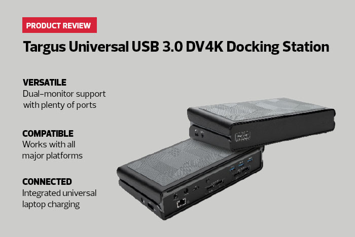Targus Universal USB 3.0 DV4K Docking Station
