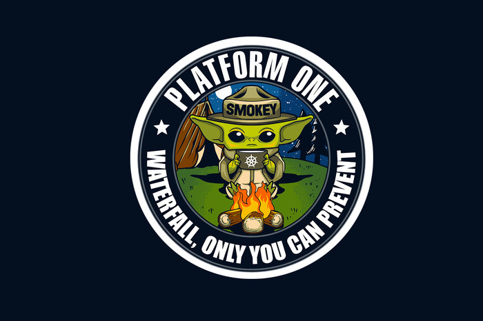 Platform One’s Baby Yoda logo