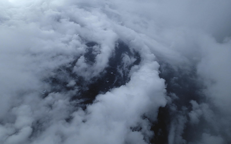 hurricane edouard clouds