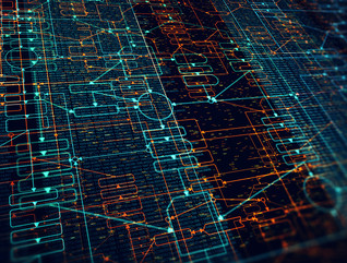 Blockchain illustration 