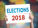 elections 2018 sign