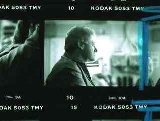 four images of Bill Clinton on a contact sheet