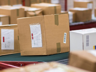 USPS package sorting 