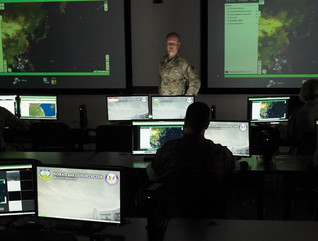 Representatives from all eleven U.S. combatant commands participate in the third series of Global Information Dominance Experiments (GIDE) at North American Aerospace Defense Command and U.S. Northern Command Headquarters, July 13, 2021.