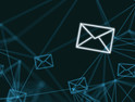 Email security with envelopes highlighted 