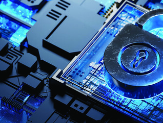 Illustration of Encrypted Technology